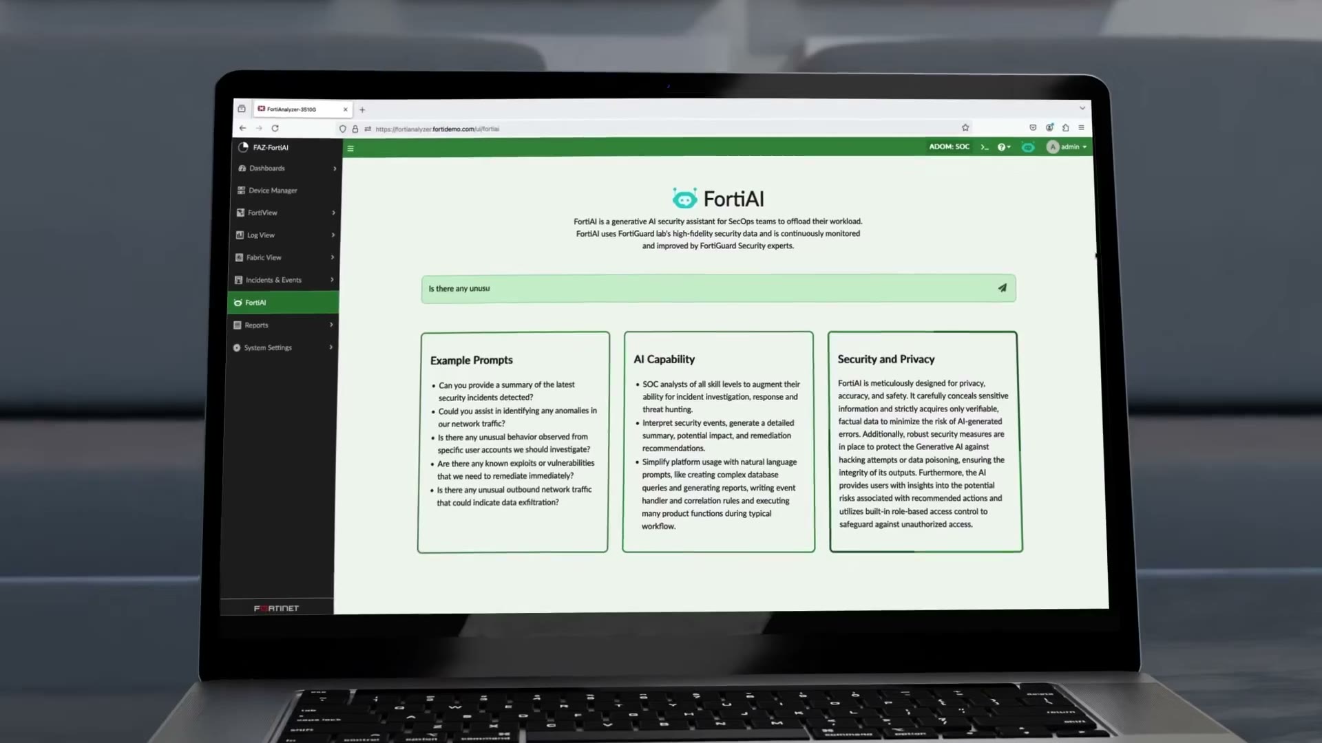 FortiAI ile Proaktif Savunma: Yapay Zekâ Destekli Tehdit Avcılığı